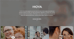 Desktop Screenshot of lentes-hoya.com.br